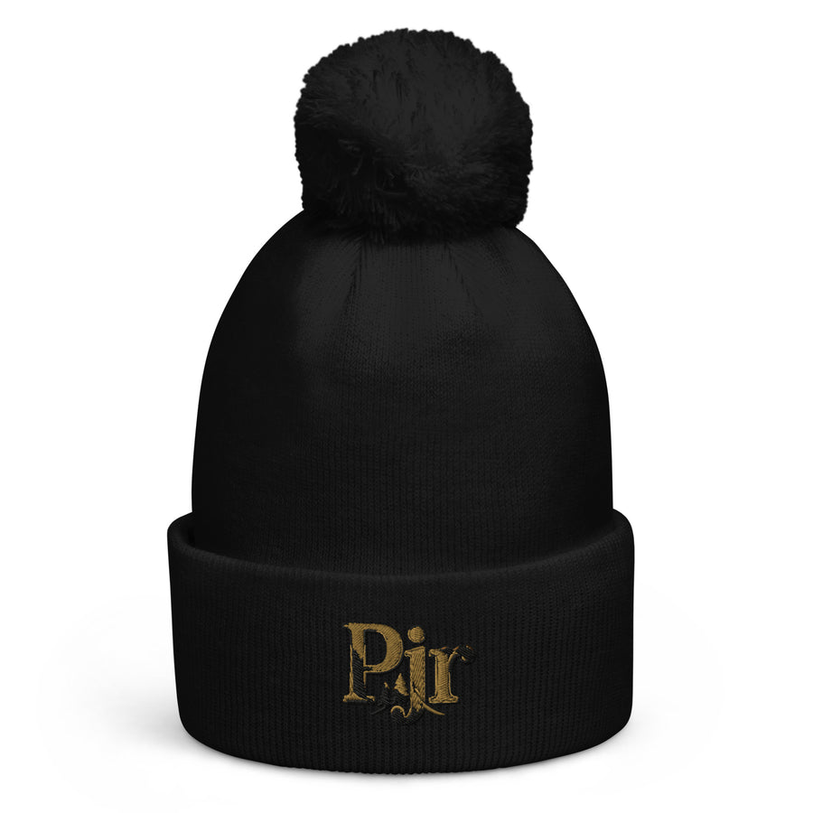Pom-pom beanie — gold PJR