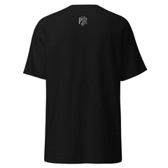 Men's classic t-shirt — PJR Built Different — Black, back view