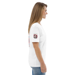 Men's organic tee — No Ordinary — PJR Built Different — 2.0 White, right view