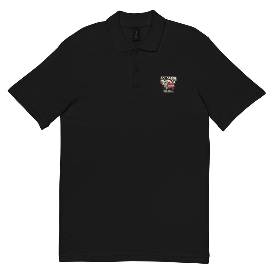 Men's pique polo