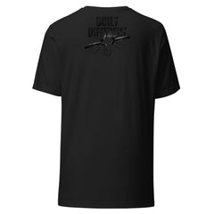 Father & Son heavyweight t-shirt — PJR Built Different — Vintage Black, back view
